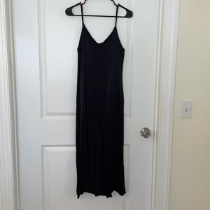BRAND NEW - Zara black silk slip dress